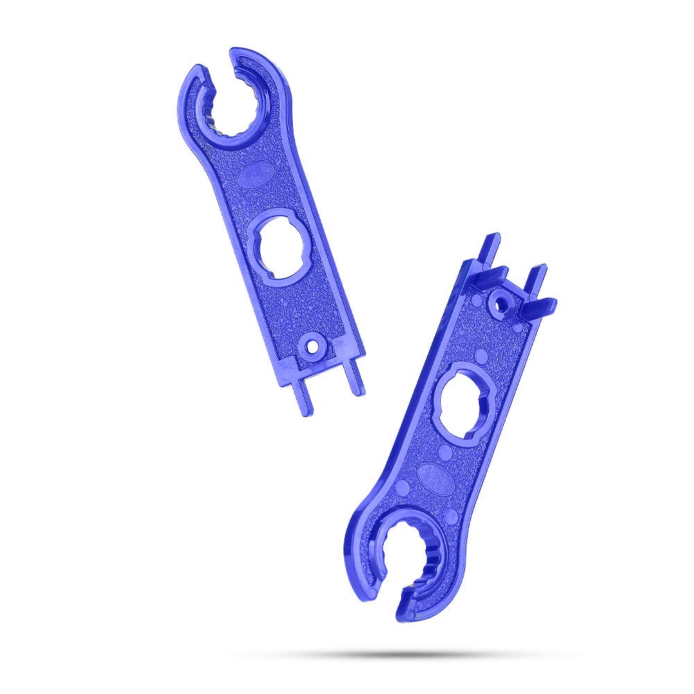 BougeRV Solar Connector Tool Kit - 1 Pair Solar Panel Wrenches & Spanners for PV Disconnect & Removal | Professional Solar Installation & Maintenance Tools for Home & RV Solar Systems