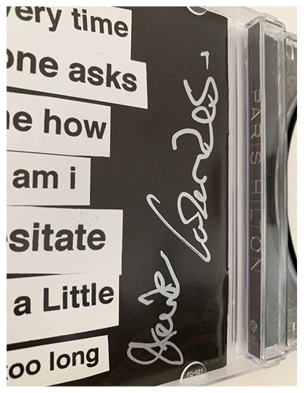 Banksy x Paris Hilton Limited Edition CD - Authentic Steve Lazarides Collectible for Music & Art Lovers - Perfect for Home Decor, Gifts & Pop Culture Enthusiasts