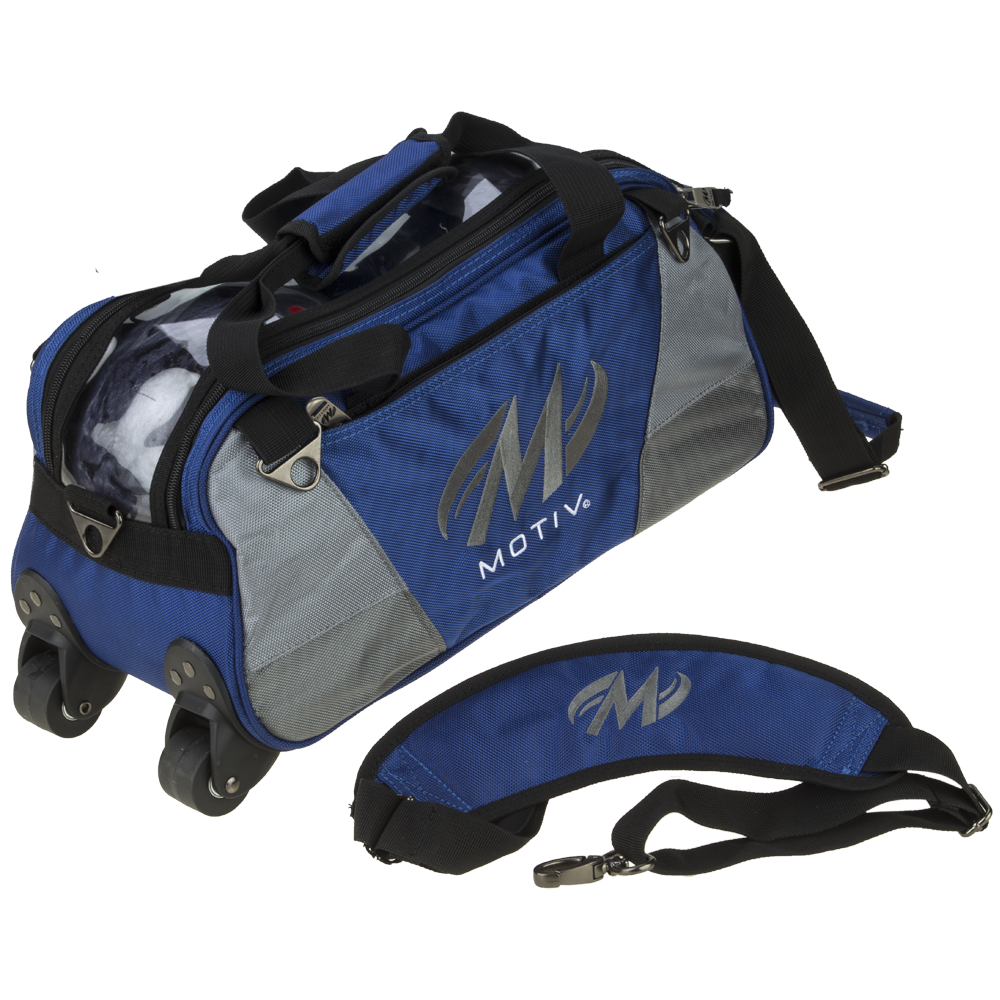 Motiv Ballistix 2 Ball Bowling Tote Bag - Durable Bowling Accessory for League & Tournament Play - Perfect for Bowling Enthusiasts & Pro Bowlers