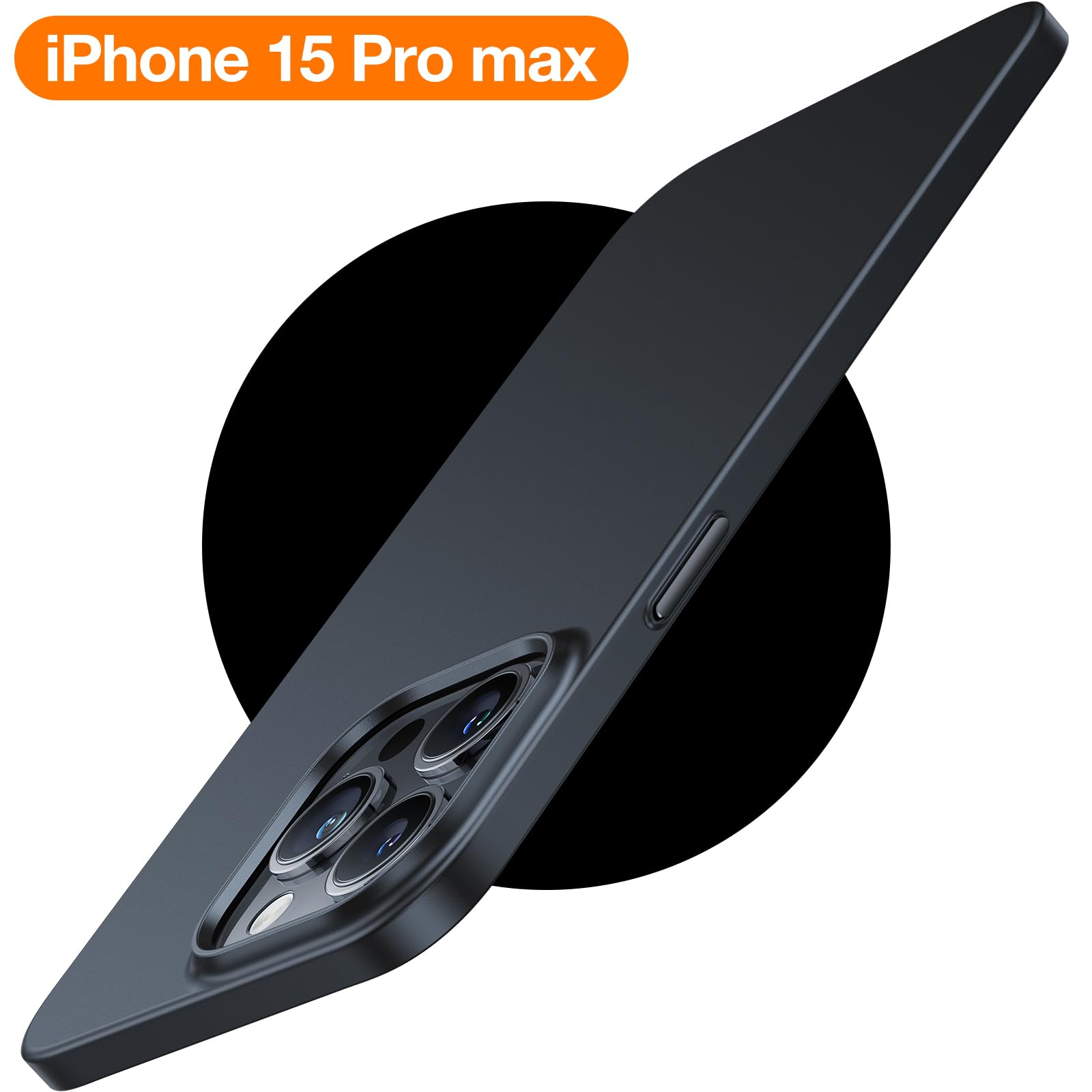 TORRAS Magnetic Slim-Fit iPhone 15 Pro Max Case 6.7