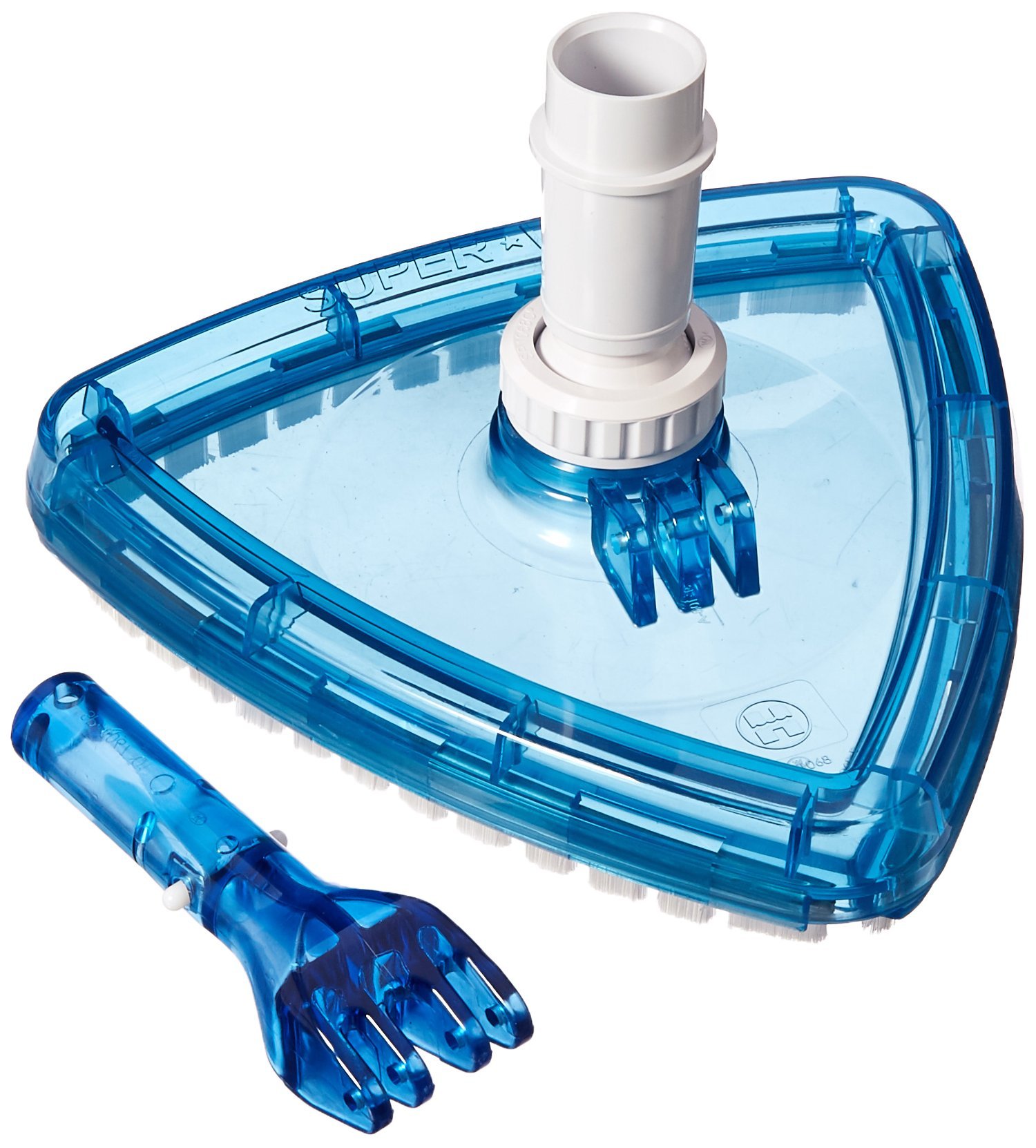 Hayward SP1068DL Super-Vac Pool Vacuum Cleaner Head - Heavy Duty Inground Pool Cleaning for Leaves & Debris - Perfect for Concrete, Gunite & Vinyl Liner Pools