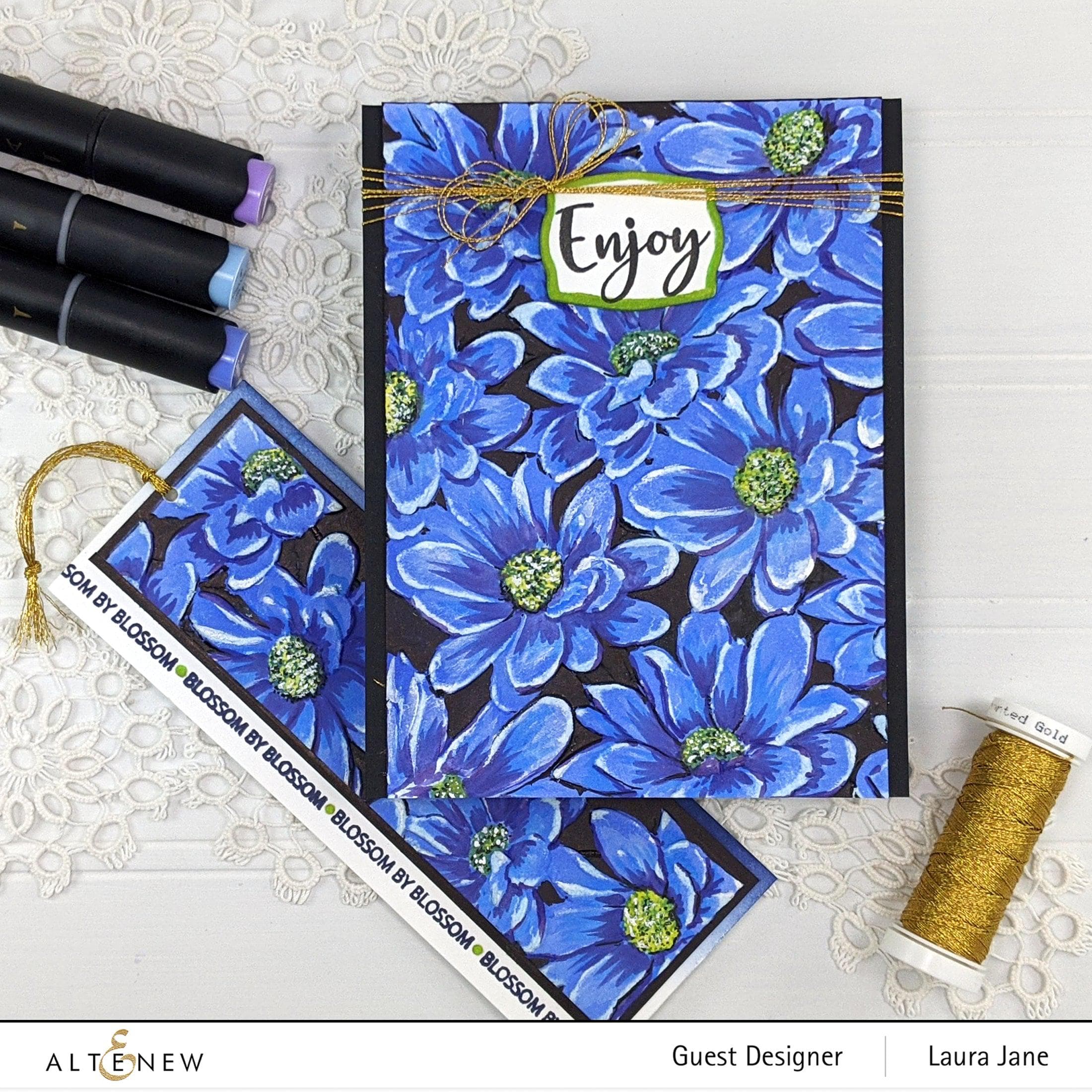 3D Daisy Embossing Folder for Card Making, Scrapbooking & DIY Crafts - Floral Design Paper Craft Tool for Greeting Cards, Invitations & Home Decor
