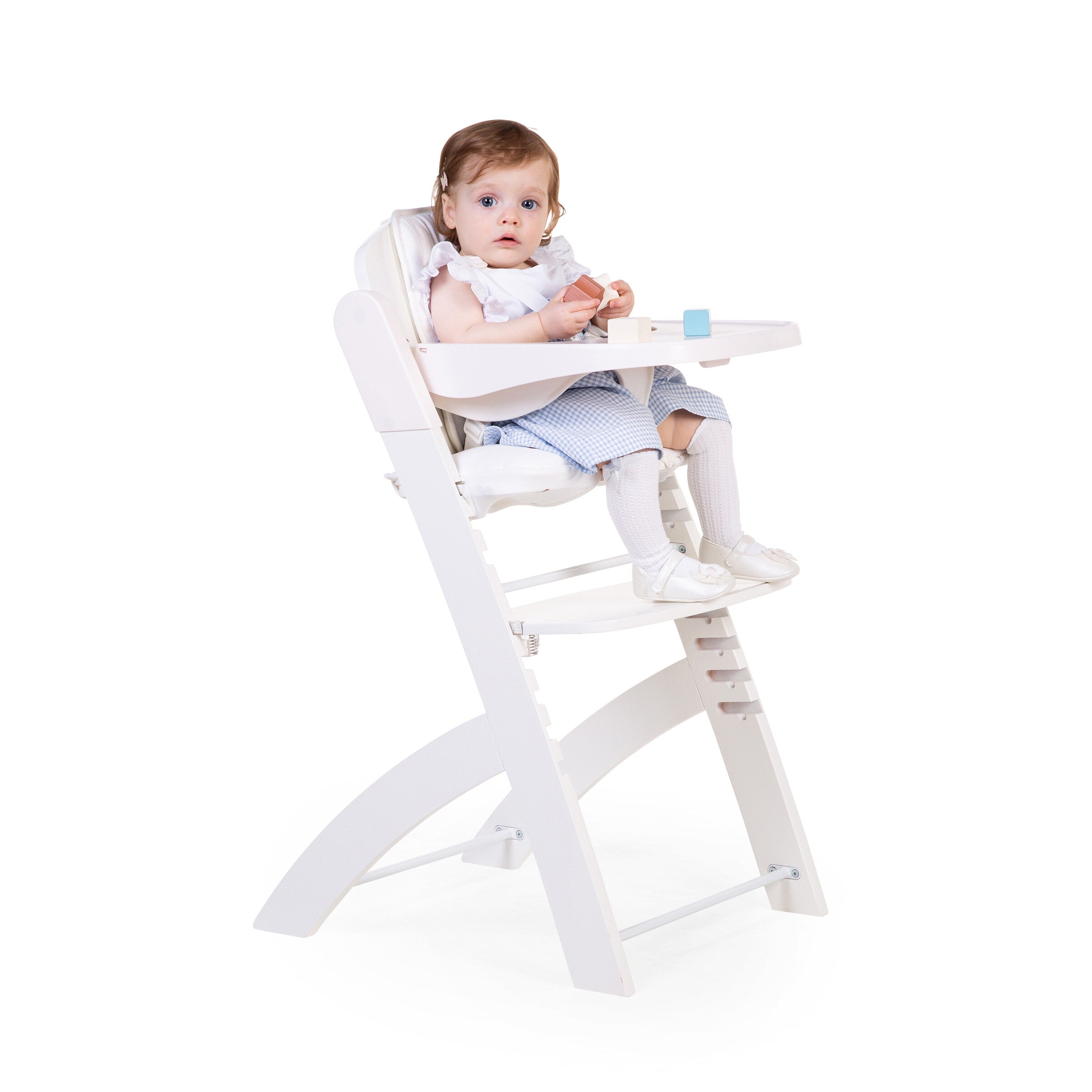 EVOSIT Adjustable Kids High Chair - Convertible Toddler Booster Seat for Dining & Feeding - Perfect for Home, Restaurant & Travel Use