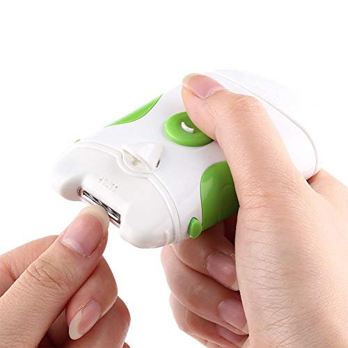 2 in 1 Electric Nail Trimmer & Clipper Set with Nail File & Scissors - Professional Nail Care Kit for Manicure, Pedicure & Nail Art - Perfect for Home, Salon & Travel Use