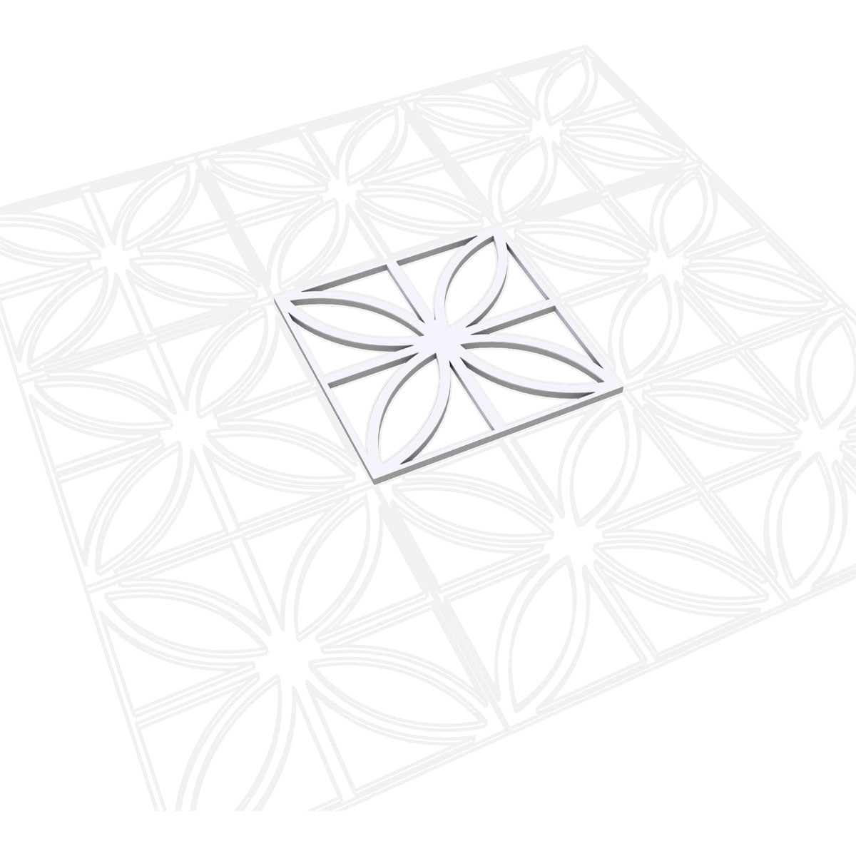 Swansea Decorative Fretwork Wall Panels - Elegant Laser Cut Wooden Room Dividers & Home Decor for Living Room, Bedroom, Office - Perfect for Modern Interior Design & Space Partition