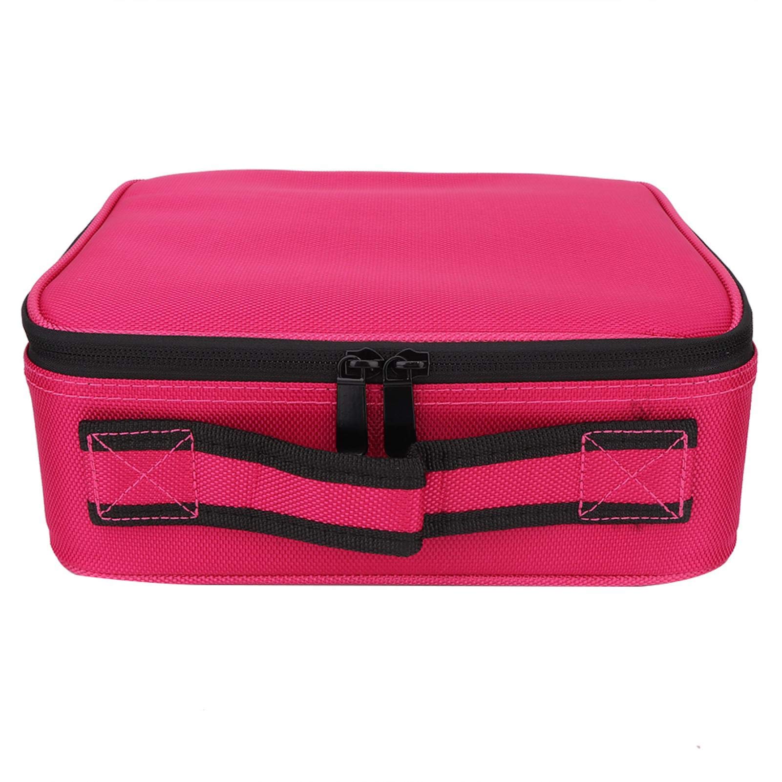 Professional Multi-Function Makeup Bag for Women - Waterproof Travel Cosmetic Organizer with Mirror | Perfect for Travel, Gym, and Daily Makeup Storage