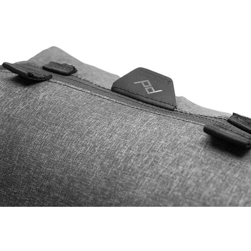 Peak Design Travel Shoe Pouch - Waterproof & Durable Charcoal Gray Shoe Bag for Sneakers, Gym Shoes & Travel Accessories - Perfect for Gym, Travel & Outdoor Adventures