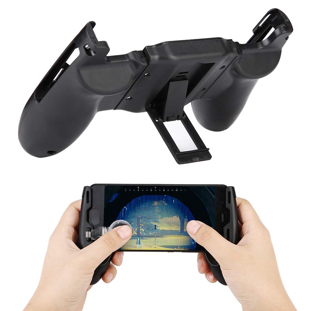 Dilwe 3 in 1 Portable Universal Mobile Phone Gamepad Holder - Telescopic Controller for 4.5-6.5 Inch Smartphones | Perfect for Gaming, Streaming & Travel