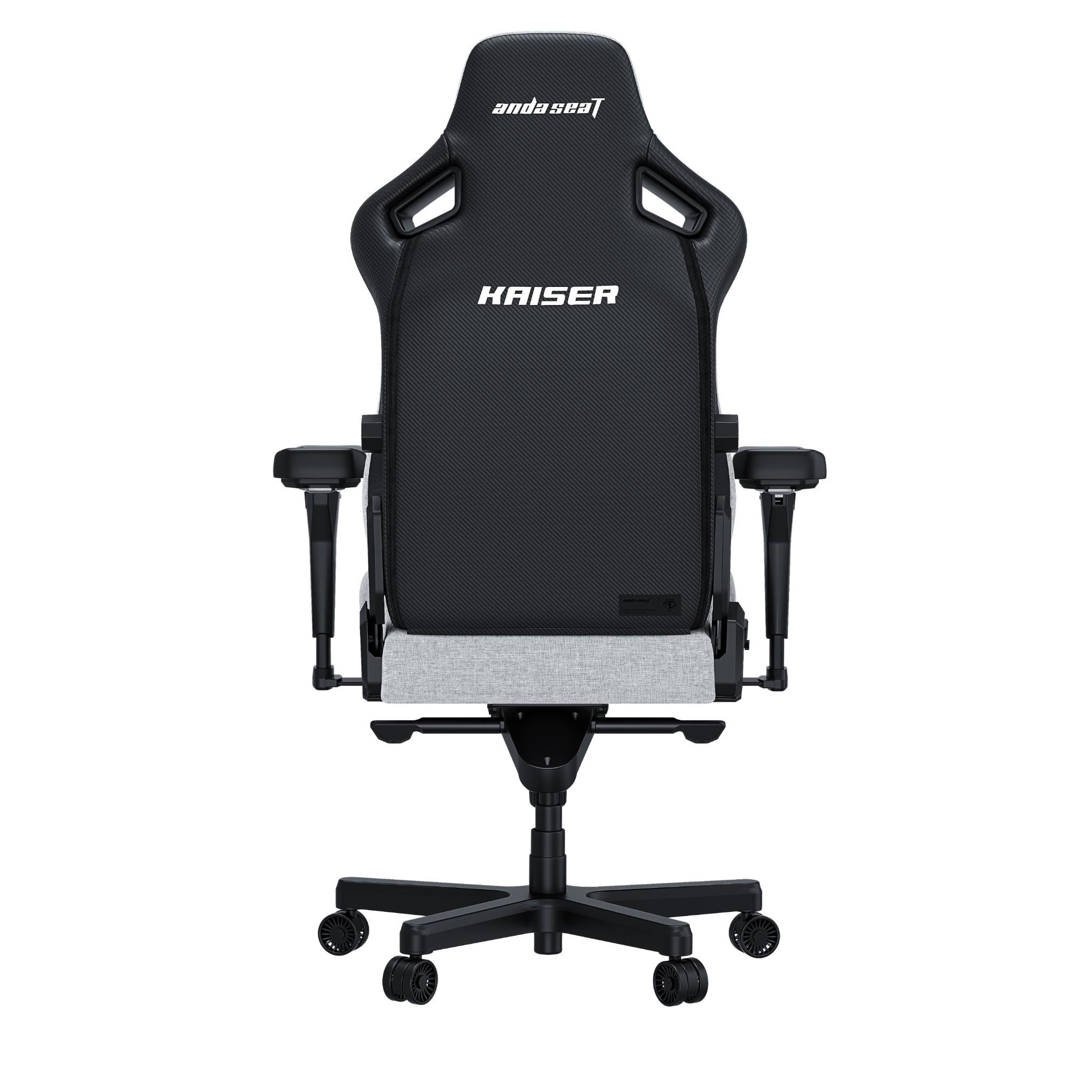 Anda Seat Kaiser 4 Series Premium Gaming Chair - Ergonomic Office & PC Gaming Chair with Adjustable Lumbar Support - Large Size Ash Grey - Perfect for Esports, Streaming & Home Office Work