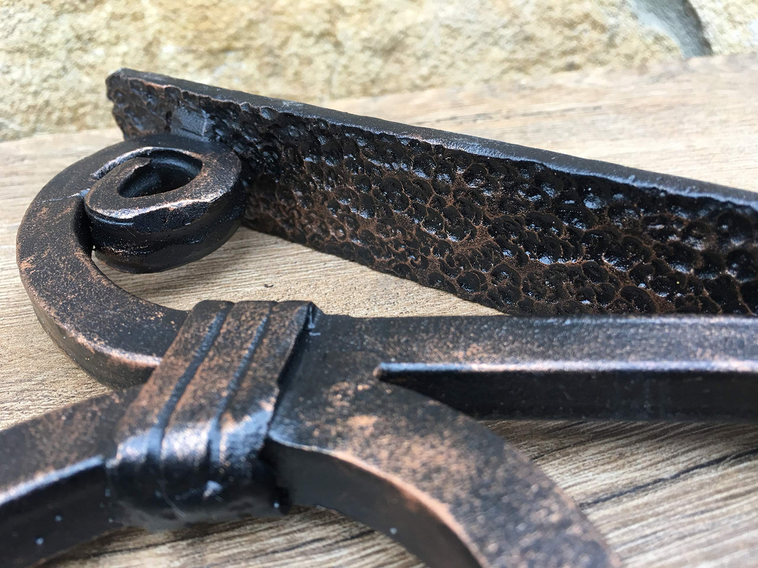 Rustic Iron Plant Hook - Elegant Anniversary Gift for Her - Wall Mounted Plant Hanger for Indoor/Outdoor Flower Pots - Perfect for Home Decor, Garden, Balcony & Patio