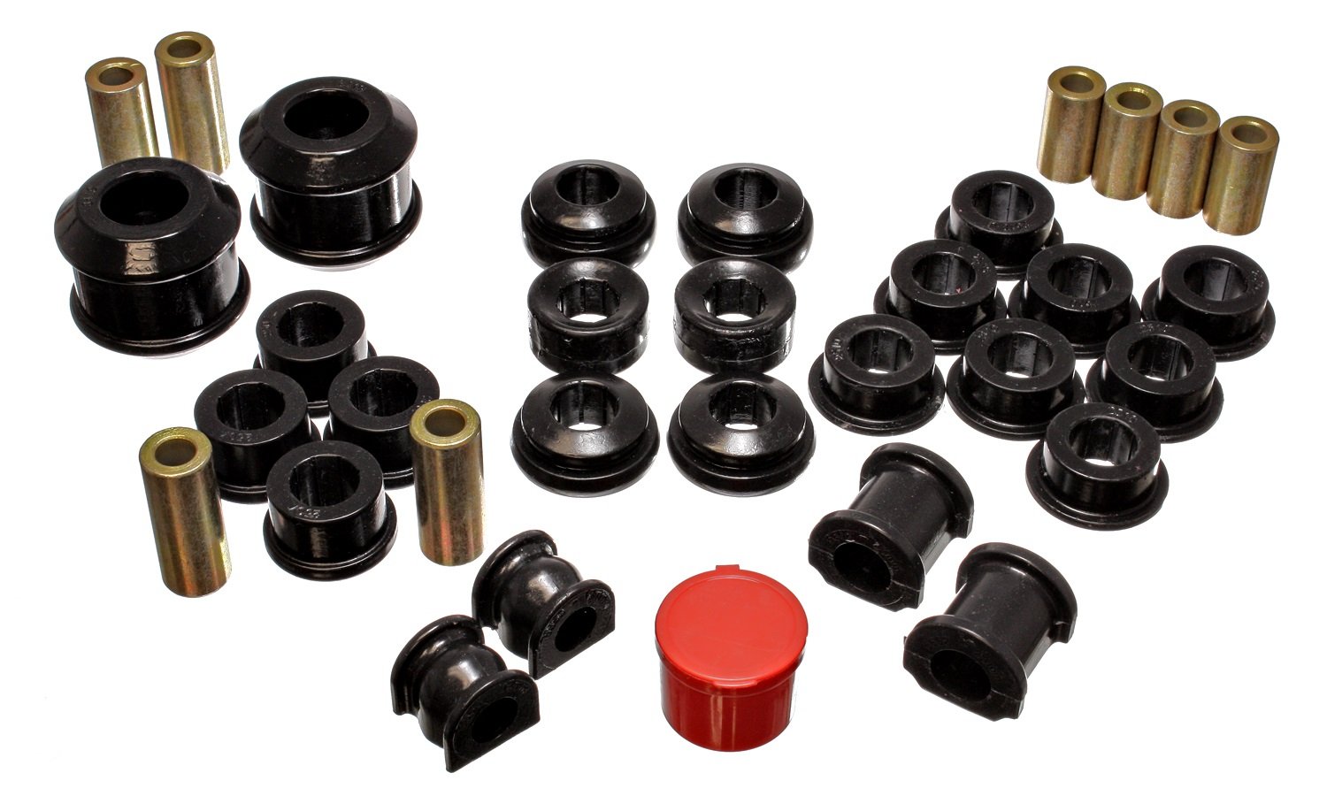Energy Suspension 16.18111G Master Bushing Kit for Acura RSX 2002-2006 - Polyurethane Suspension Bushings for Improved Handling & Ride Comfort - Perfect for Street Performance & Track Racing