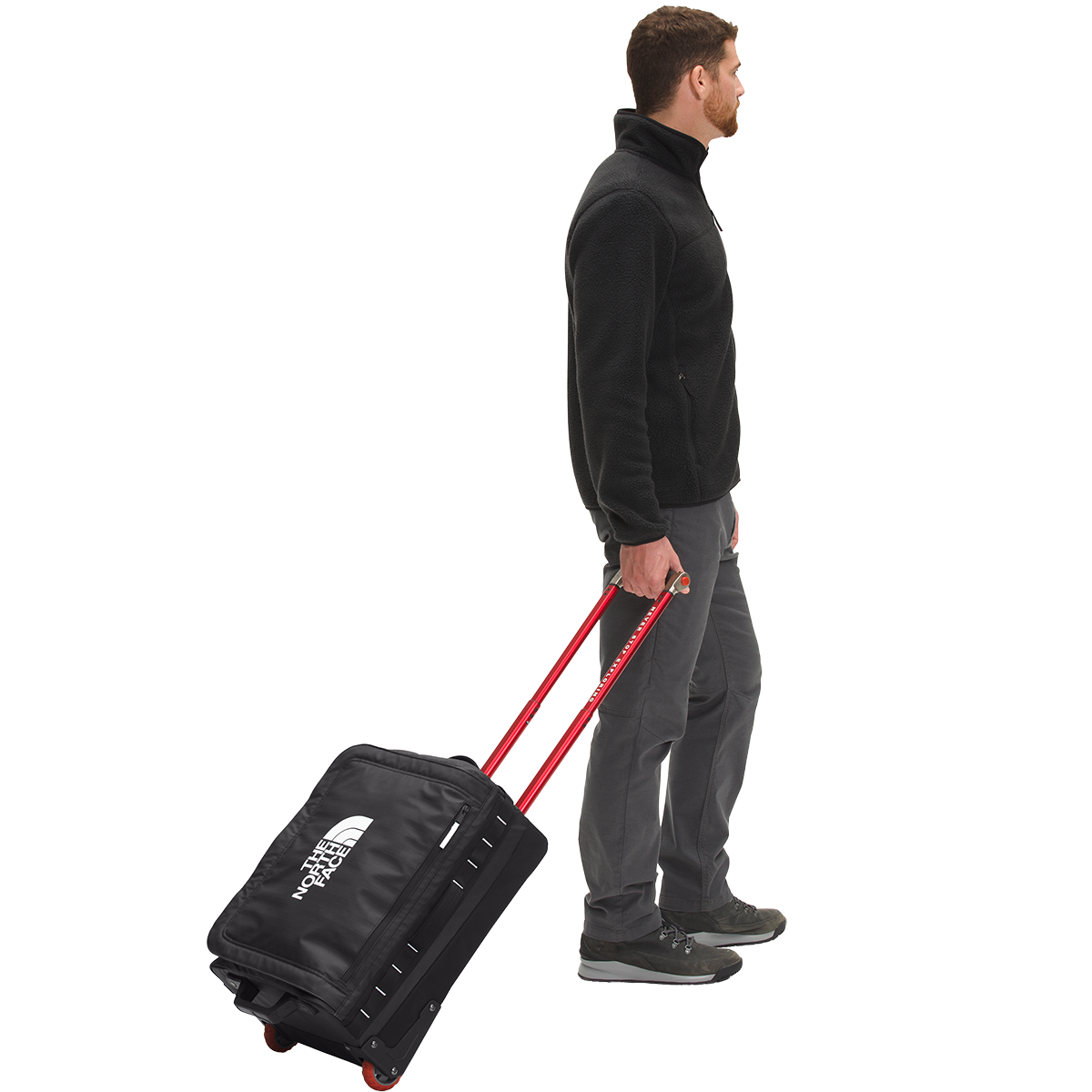 Base Camp Voyager 21in Rolling Carry-On Luggage - Lightweight Spinner Suitcase for Travel, Business Trips & Weekend Getaways