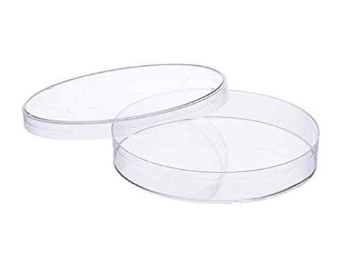 ECNEICS 75mm Borosilicate Glass Petri Dish - Pack of 1 | Lab-Grade for Scientific Experiments, Microbiology, Cell Culture & Classroom Use