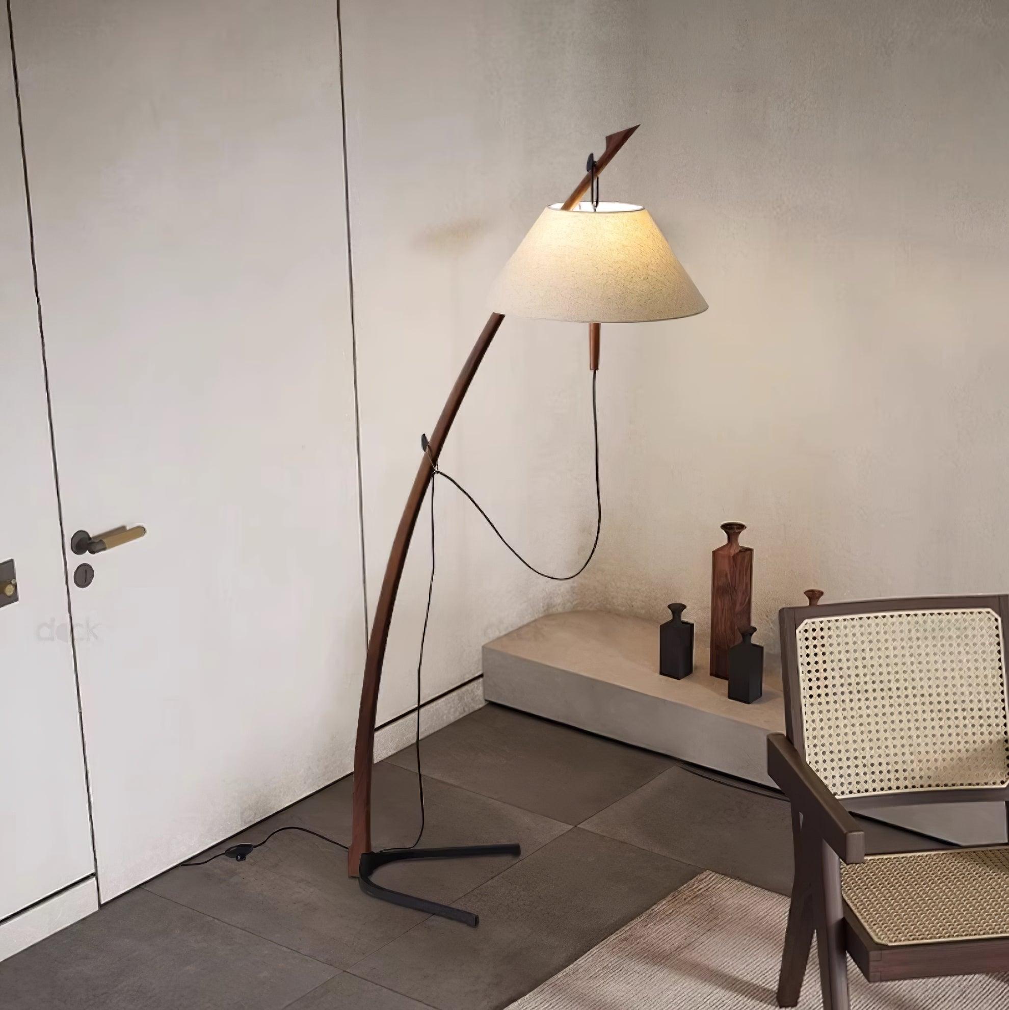 Modern Dornstab Floor Lamp with Adjustable Height - Stylish LED Standing Light for Living Room, Bedroom & Office - Perfect for Reading, Working & Relaxing