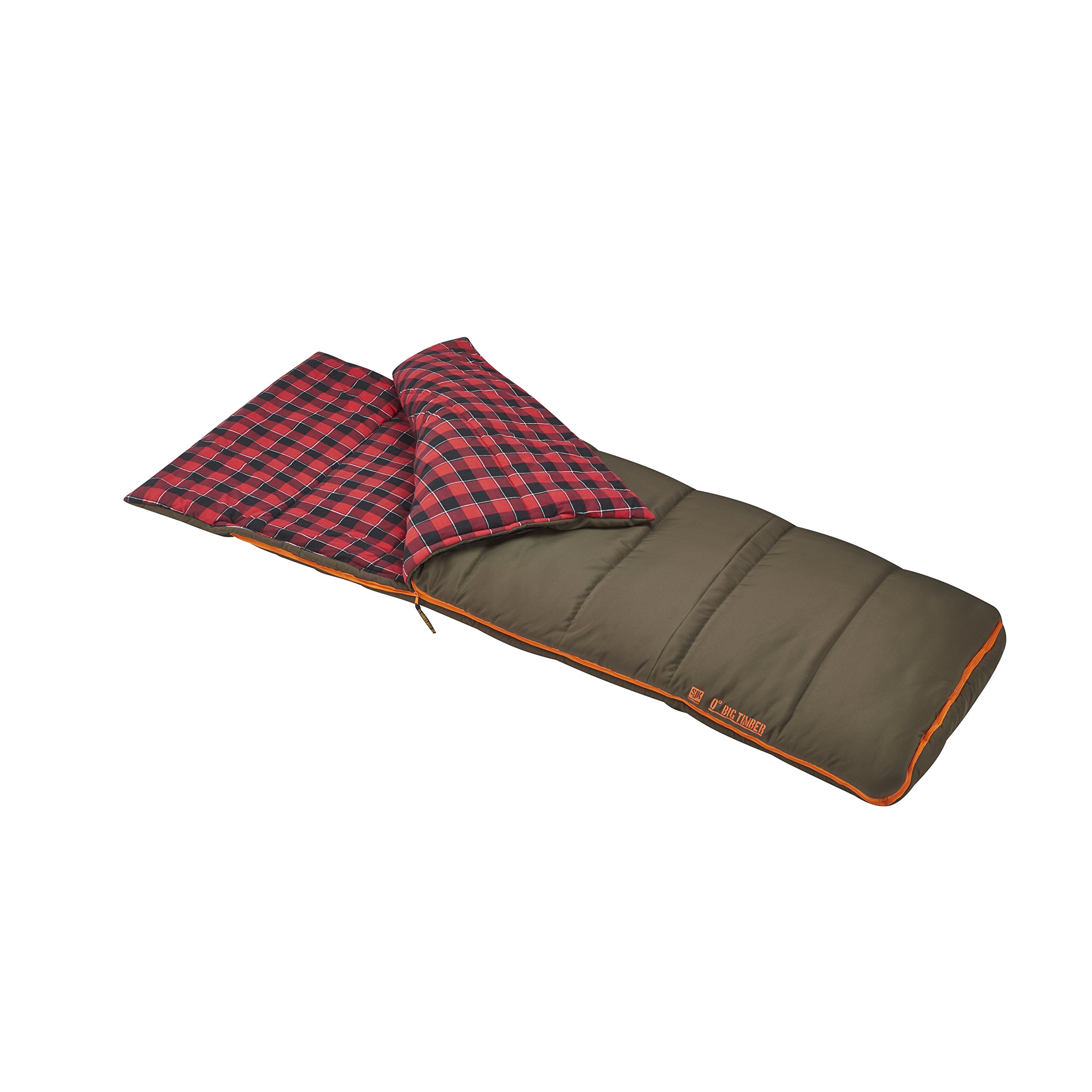 Slumberjack Big Timber Pro Sleeping Bag - Warm & Durable for Camping, Hiking & Outdoor Adventures - Perfect for Cold Weather Backpacking & Wilderness Survival
