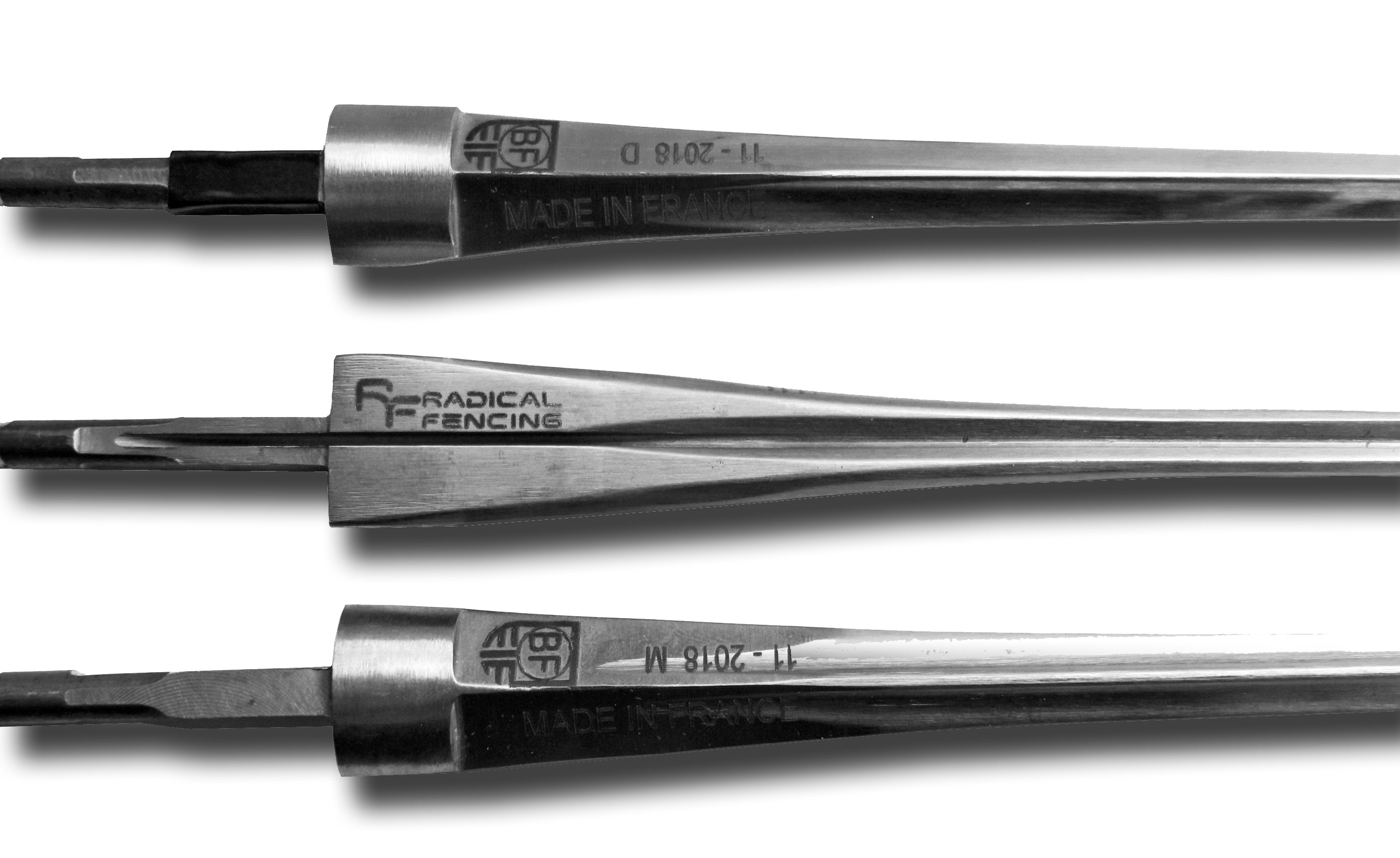 Premium FIE Approved RF BF Silver Maraging Steel Electric Epee Blade - Durable & Flexible for Competitive Fencing Tournaments & Training