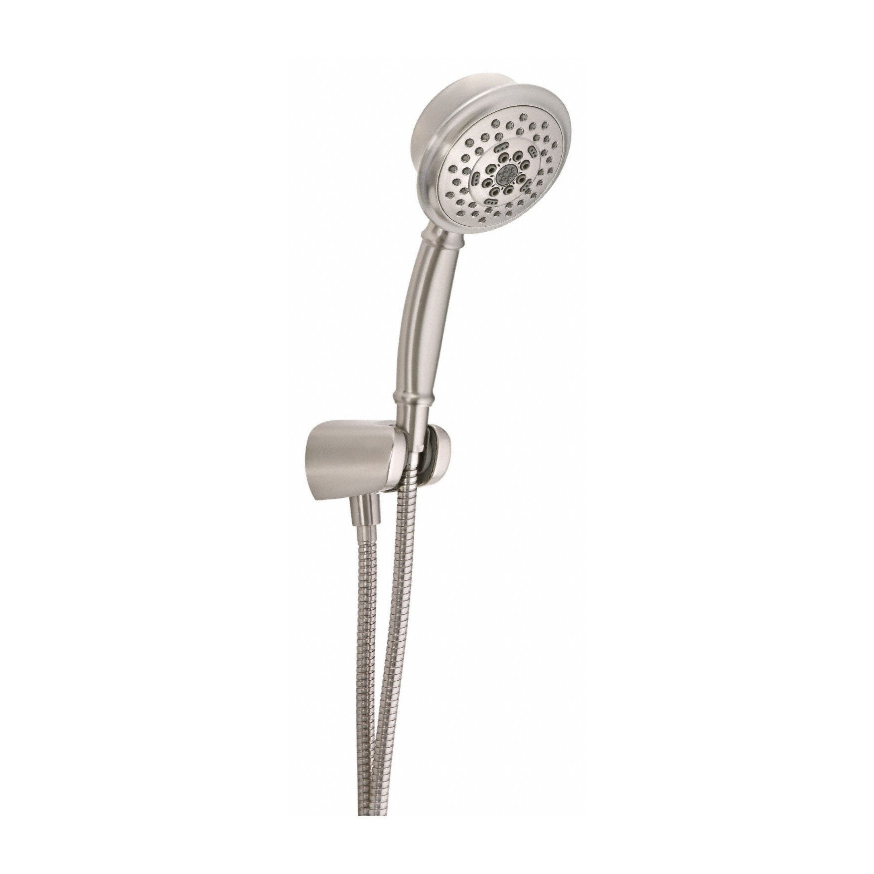 Danze Brushed Nickel Handheld Shower Head with Hose and Mount Kit - High Pressure Showerhead for Bathroom, Spa-Like Relaxation at Home