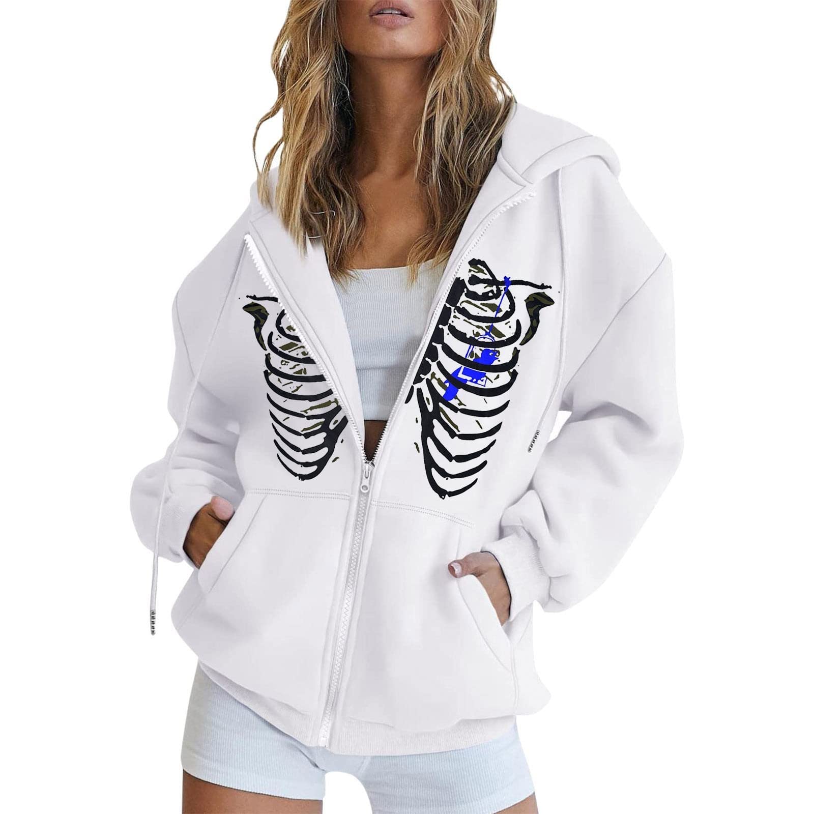 Women's Kawaii Floral Printed 3/4 Sleeve Crew Neck Tank Top - Funny Plus Size Casual Tops for Summer, Beach & Outdoor Activities - White