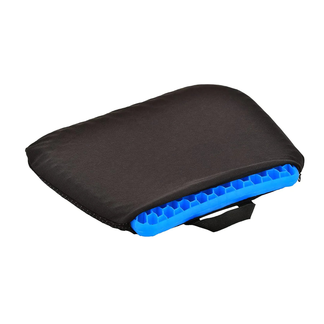 Happy Tush Cushion - Premium Comfort Seat Cushion for Office Chairs, Car Seats & Home Use - Ergonomic Support for Back Pain Relief & Pressure Relief (Grey)