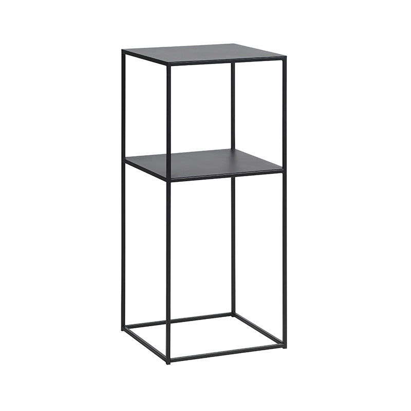 PEBBLE 35x80 Pedestal Table - Black - Perfect for Dining Room, Kitchen, or Outdoor Patio Furniture