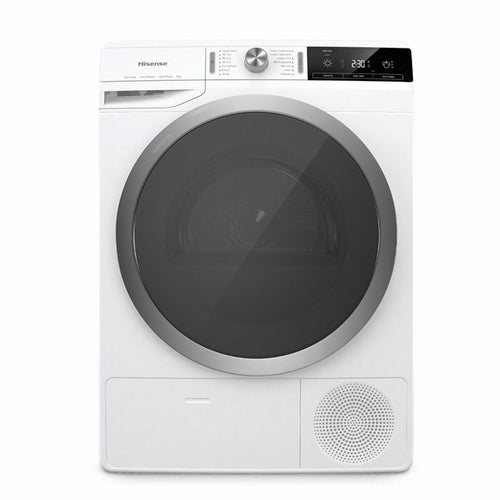 Hisense HDHA80 8KG Heat Pump Dryer - Energy Efficient, Quiet & Fast Drying for Laundry - Perfect for Homes, Apartments & Small Spaces