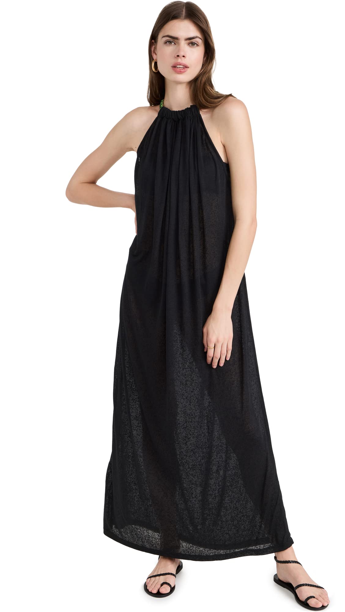 Women's Aegean Cover Up - Lightweight Beach Dress, Swimwear Cover Up, Summer Boho Tunic - Perfect for Poolside, Beach Vacations & Resort Wear