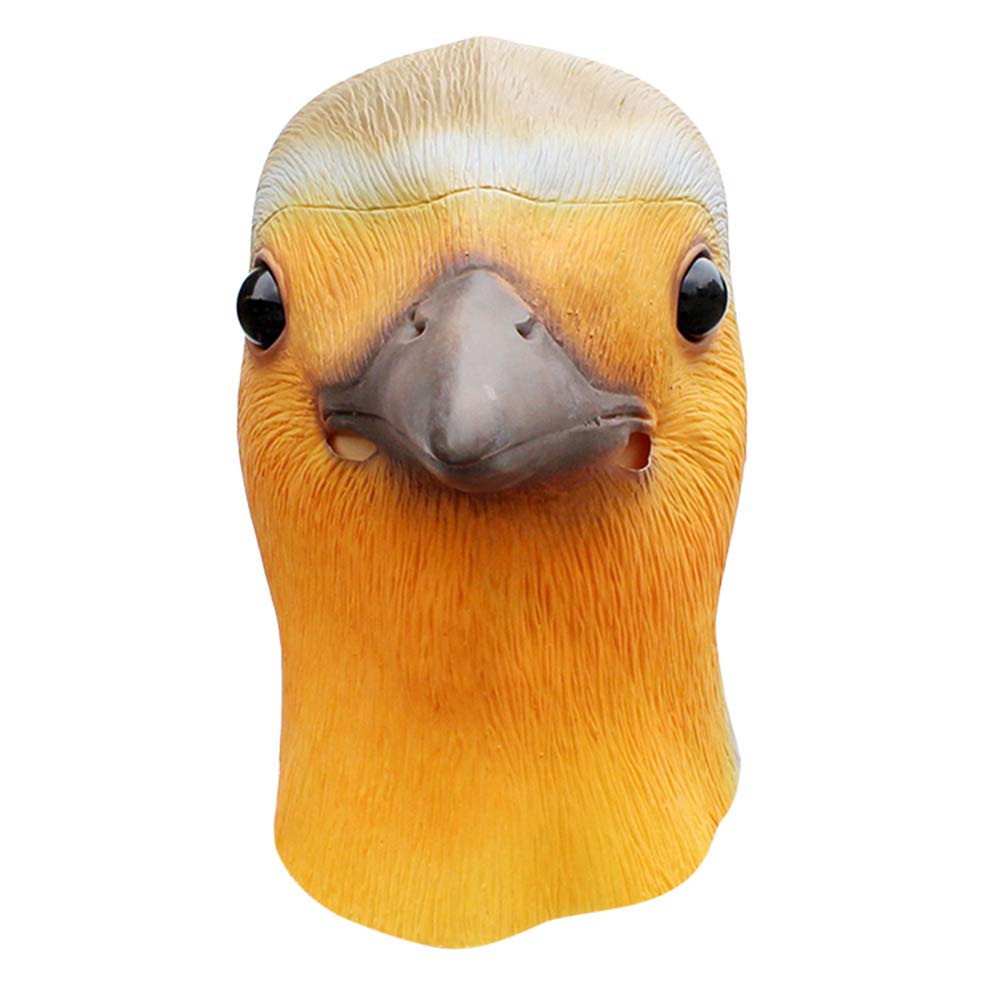 PRETYZOOM Deluxe Halloween Latex Dove Mask - Realistic Bird Costume Accessory for Masquerade Parties, Cosplay & Carnival Events - Perfect for Halloween, Mardi Gras, Themed Parties & Costume Contests