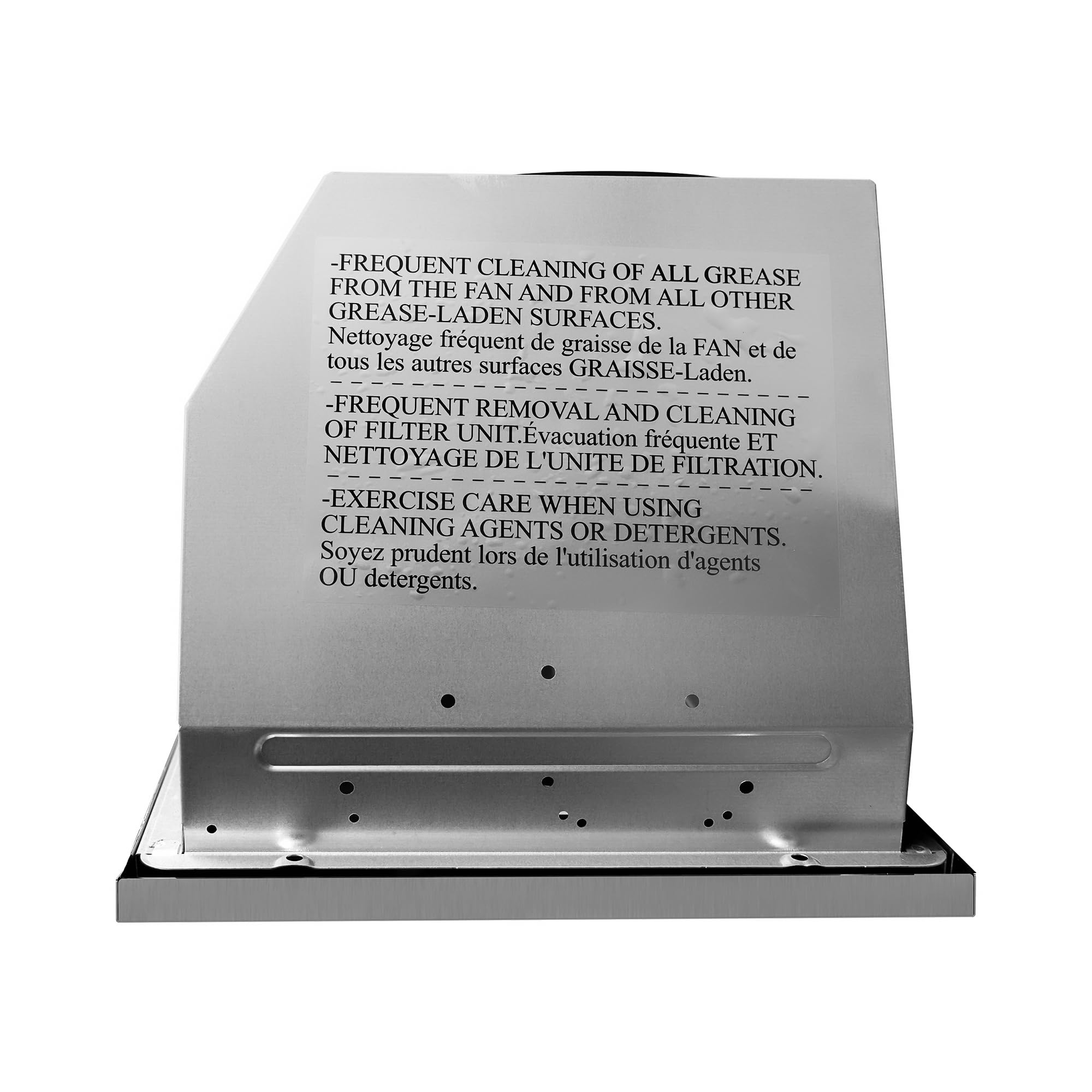 COSMO COS-36IRHP 36-Inch Stainless Steel Ducted Insert Range Hood - 380 CFM, LED Lights & Button Controls | Lumin Collection | Ideal for Modern Kitchens & High-Performance Cooking