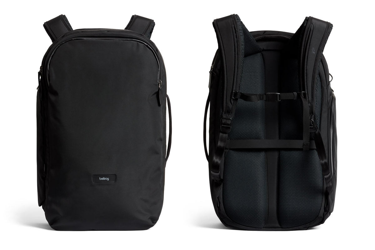 Bellroy Transit Travel Pack Pro - Premium Waterproof Backpack for Travel & Commuting | Durable & Stylish Carry-On Backpack for Men & Women | Perfect for Business Trips, Hiking & Daily Use