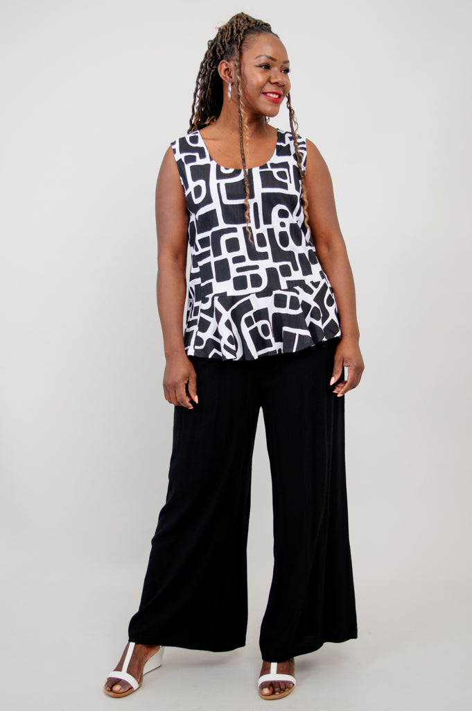 Ginny Tank Top - Soft Linen Bamboo Blend for Women | Perfect for Summer Outfits, Casual Wear & Travel