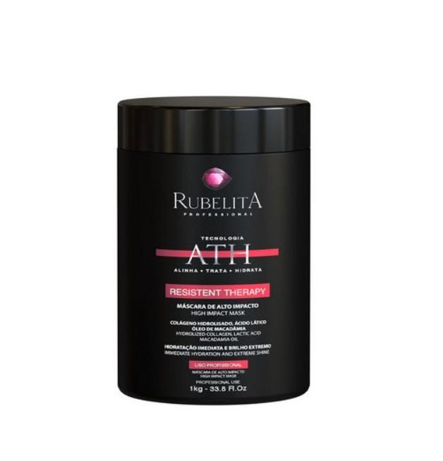 ATH High Impact Resistant Hair Moisturizing Alignment Mask 1Kg - Deep Conditioning Treatment for Damaged Hair - Perfect for Salon & Home Use
