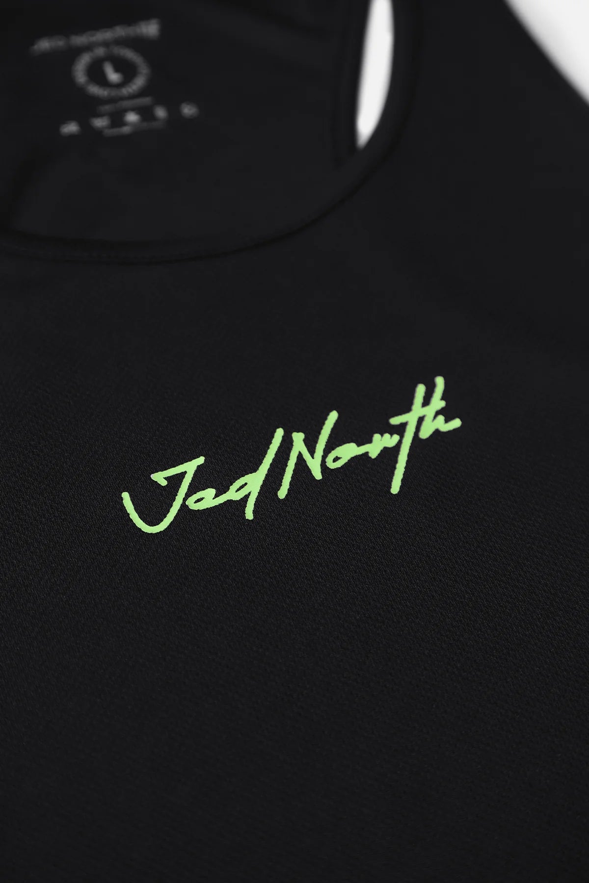 Jed North Men's Microfiber Dri-Fit Workout Tank Top - Moisture Wicking Athletic Shirt for Gym, Running & Training (Black)