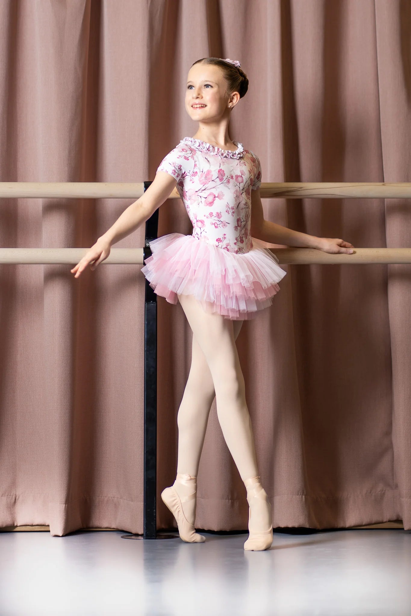 Sylvie Pink Tutu Dress for Girls - Elegant Ballet Skirt for Dance Recitals, Birthday Parties & Photo Shoots