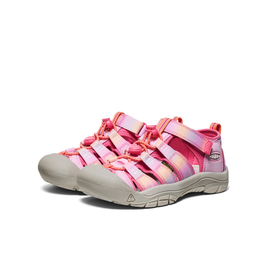 Big Kids' Newport H2 Sandals | Hot Pink/Orchid Petal Color | Waterproof Beach Shoes for Girls, Summer Outdoor Play & Poolside Fun