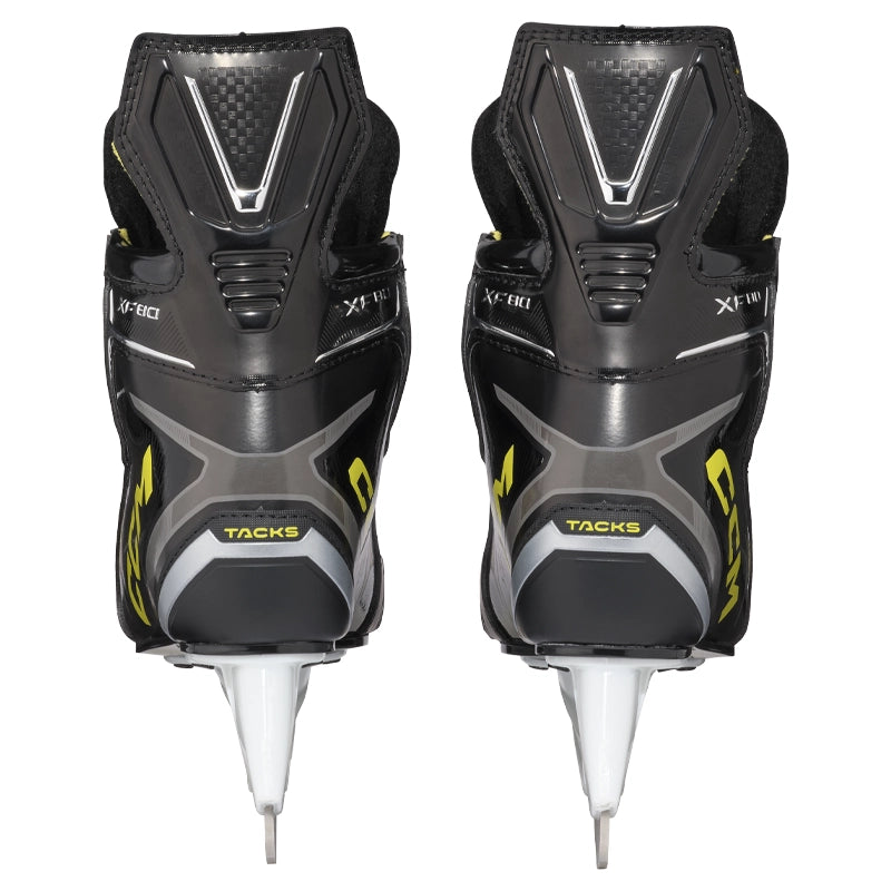 CCM Tacks XF80 Youth Ice Hockey Skates - Lightweight & Durable for Hockey Training & Games - Perfect for Kids & Teens on Ice