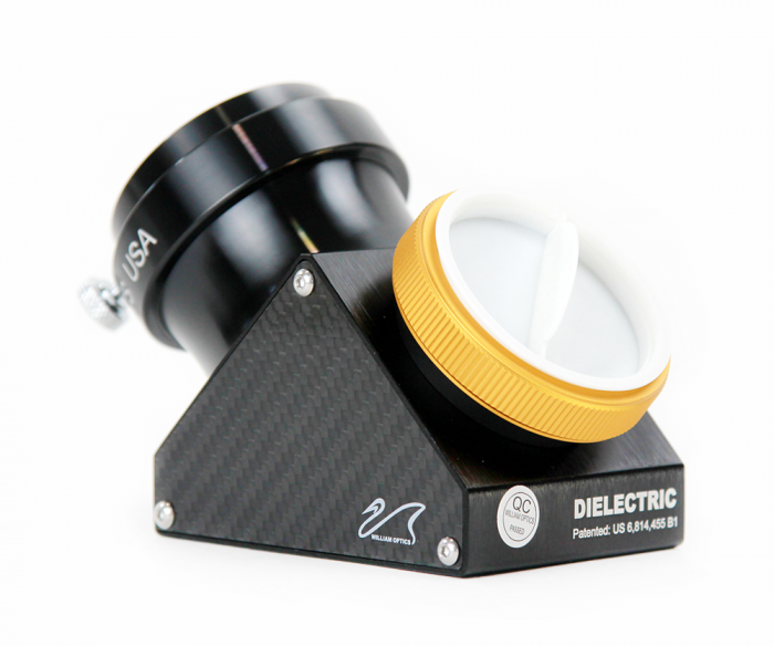 Dura Bright 2 Dielectric Diagonal for SCT Threaded Telescope with Built-in Thermometer - Premium 1.25
