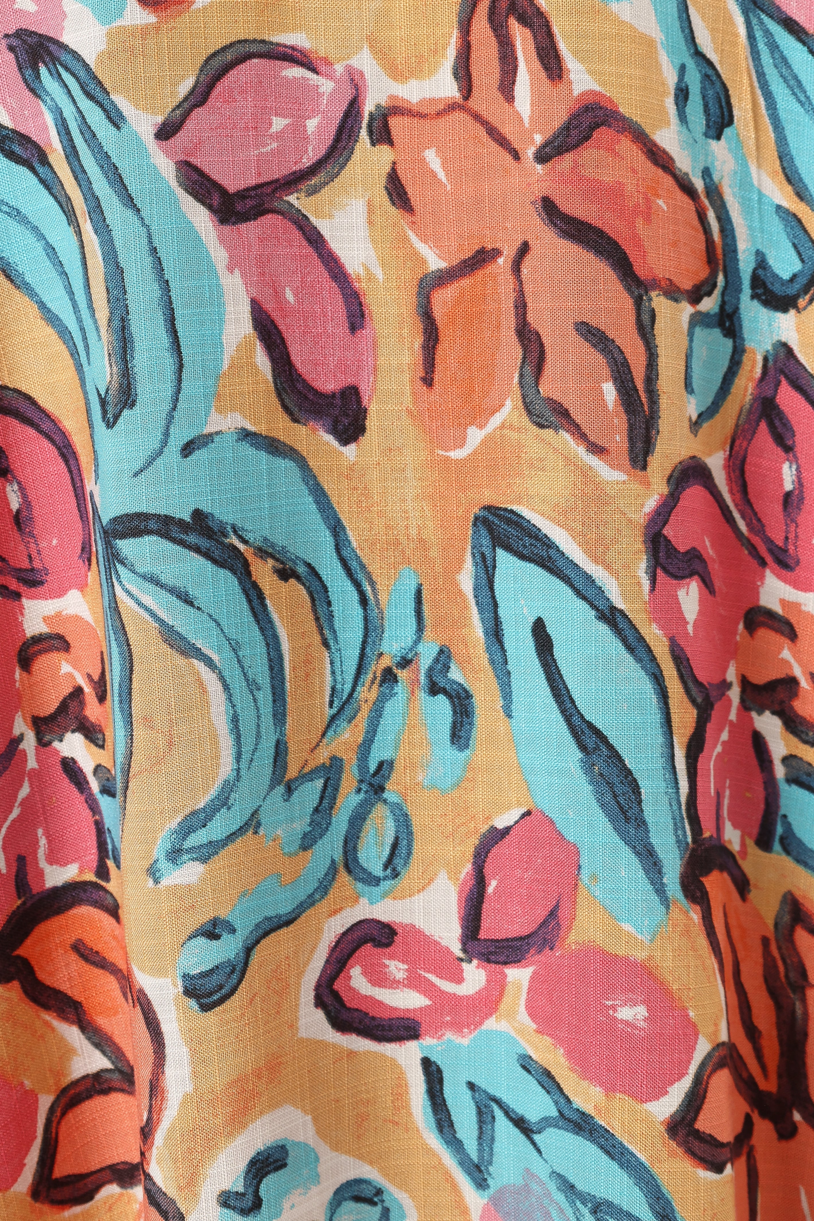 Avery Maxi Dress - Floral Print Women's Long Summer Dress for Beach, Vacation & Casual Wear