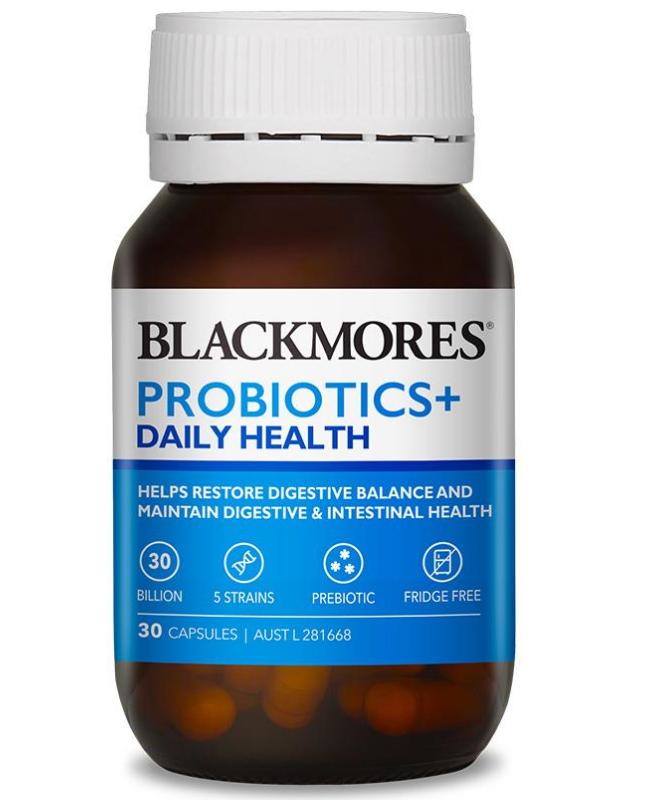 Blackmores Probiotics+ Daily Health Supplement for Digestive & Immune Support - Boosts Gut Health & Wellness for Adults & Kids