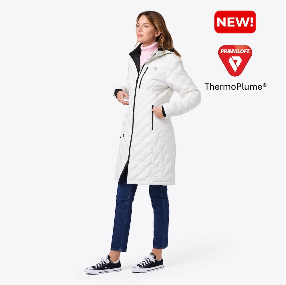 Meridian Heated Jacket for Women - Battery-Powered Winter Coat with Adjustable Heating Zones | Perfect for Outdoor Activities, Skiing, and Cold Weather Commutes