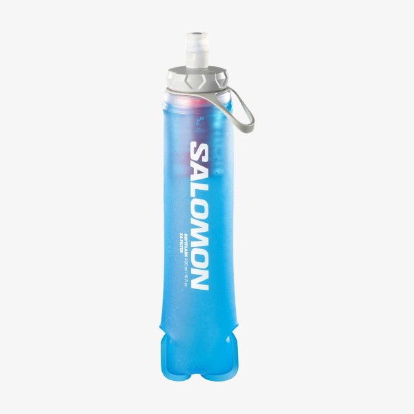 Salomon XA Filter Soft Flask 490mL - Lightweight Hydration Pack for Running, Hiking & Outdoor Adventures - BPA Free & Leak Proof Water Bottle (Clear Blue)
