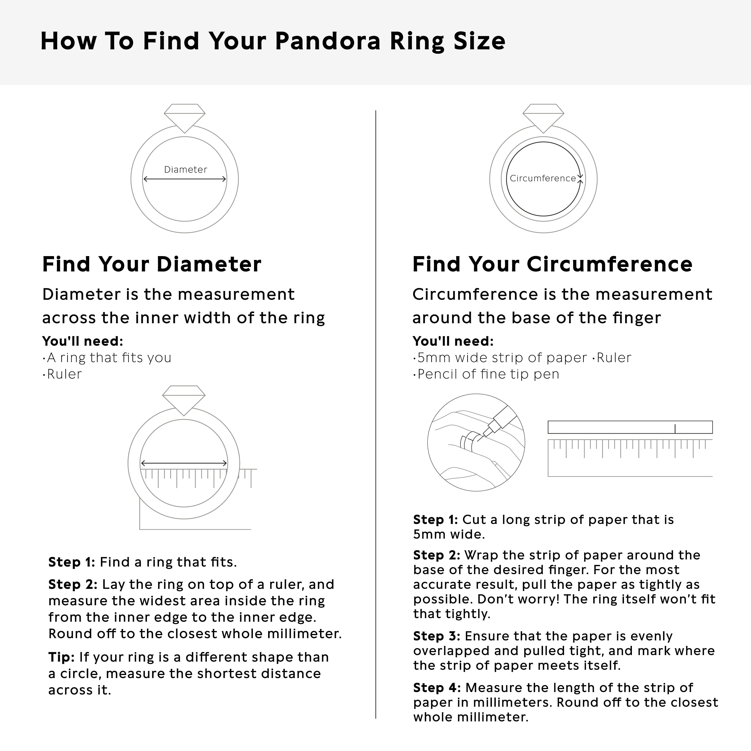Pandora Me Ring 199679C02-52 with Crystals for Gifts & Special Occasions