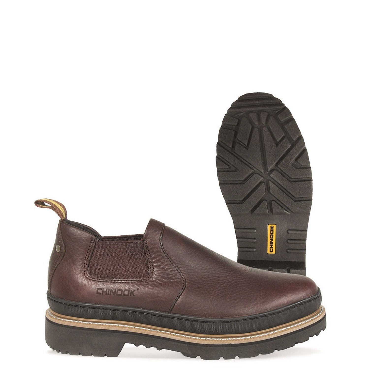 Chinook Men's Workhorse Romeo Slip-On Work Boot - Durable & Comfortable Safety Shoes for Construction, Farming & Outdoor Work