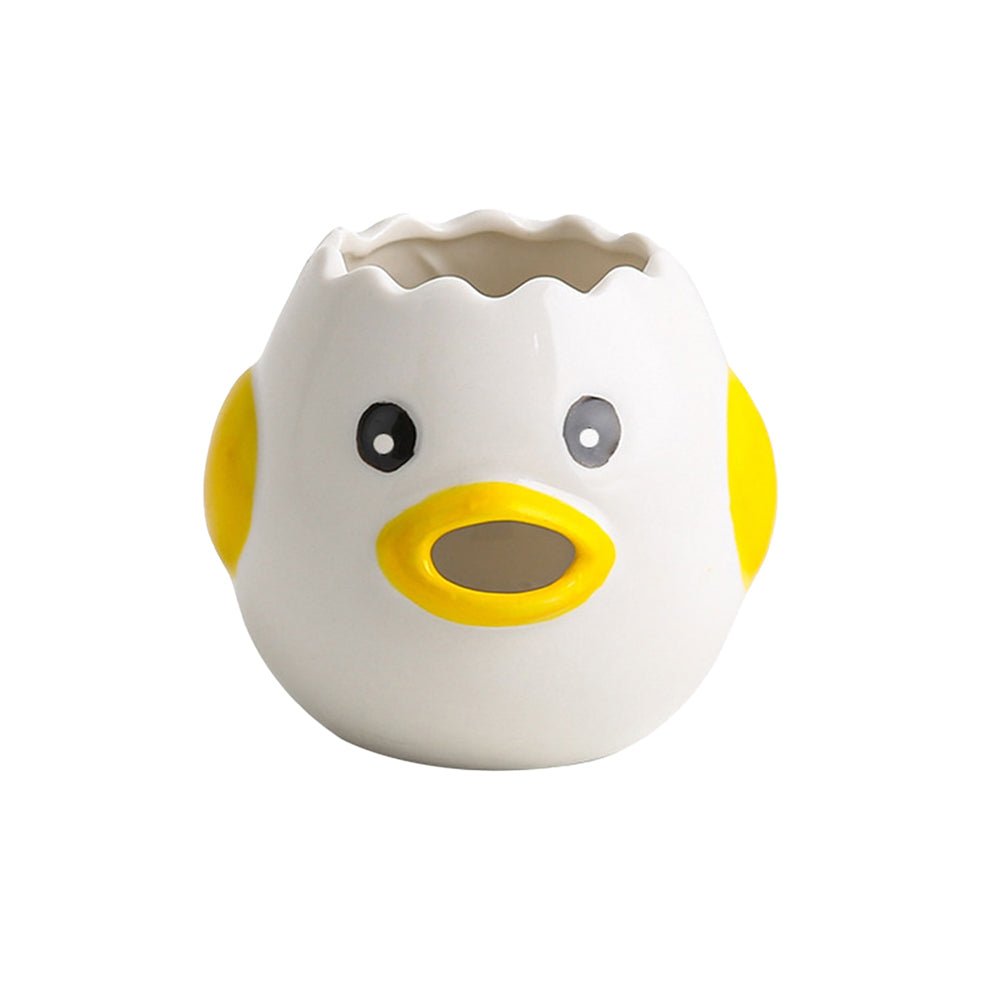 Bunty Ceramic Egg Yolk Separator - Premium Kitchen Tool for Baking & Cooking | Perfect for Chefs, Home Bakers & Egg Recipes