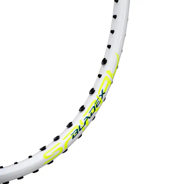 Li Ning BladeX Spiral Neon Yellow Badminton Racket - Prestrung Professional Racquet for Advanced Players | Perfect for Tournaments & Training | Made in China