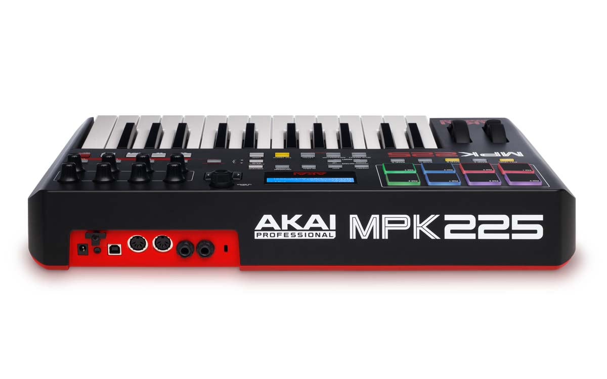 MPK 225 MIDI Keyboard Controller - 25 Key USB MIDI Keyboard with Drum Pads & Software Bundle for Music Production, Recording, and Live Performance