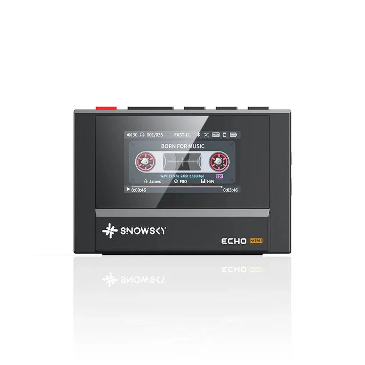 FiiO Snowsky Echo Mini Portable Music Player - High-Quality Audio for Travel, Workout & Outdoor Activities