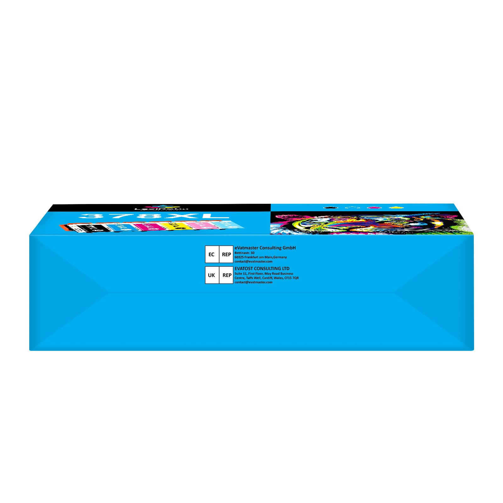 LeciRoba 378XL Ink Cartridge for Epson XP-8000/8500/8600/8700 Printers (6-Pack) - High Yield Printing