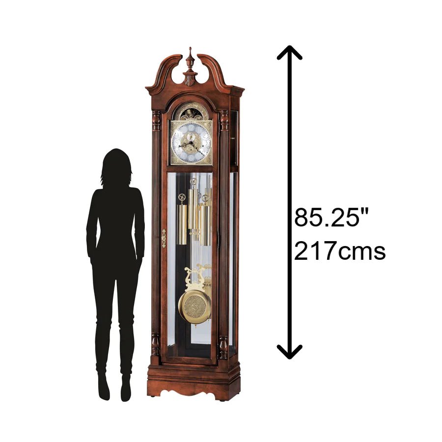 Premium Howard Miller Benjamin Grandfather Clock 610983 - Classic Grandfather Clock for Living Room, Office & Home Decor