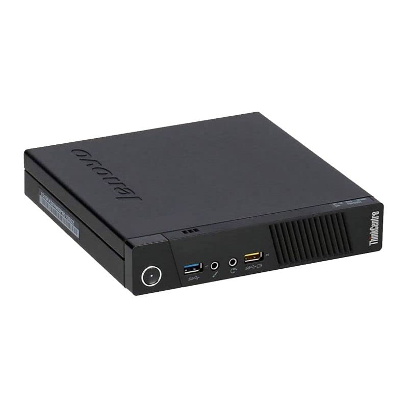 Refurbished Lenovo M73 Tiny Ultra Mini PC - Intel G3220T, 4GB RAM, 250GB HDD, Windows 10, WiFi - Compact Home Office & Business Desktop Computer for Productivity & Entertainment