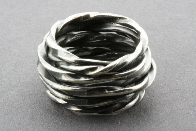 Oxidized Knot Ring for Women - Elegant Boho Jewelry for Everyday Wear, Parties & Gifts